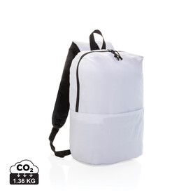 Casual Rucksack PVC-frei weiß bedrucken, Art.-Nr. P760.043
