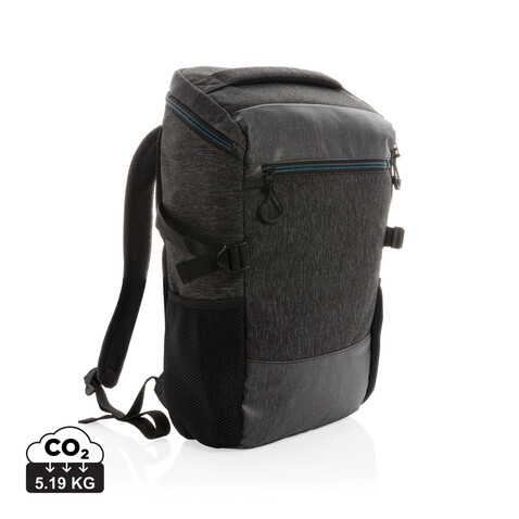 900D Easy Access 15.6&quot; Laptop-Rucksack, PVC-frei schwarz bedrucken, Art.-Nr. P760.071