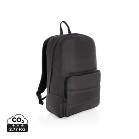 Impact AWARE™ RPET Basic 15,6&amp;quot; Laptop-Rucksack schwarz bedrucken, Art.-Nr. P762.011