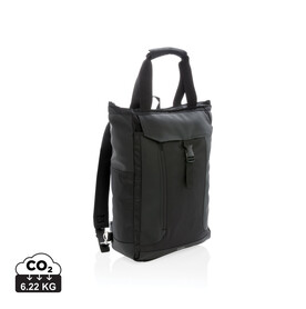 Swiss Peak RFID 15&amp;quot; Laptop-Trage-Tasche PVC-frei schwarz bedrucken, Art.-Nr. P762.451