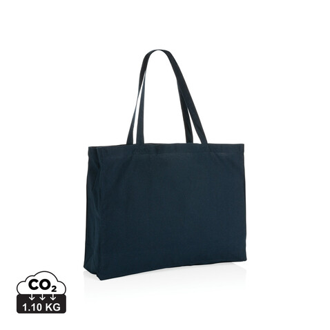 Impact AWARE™ recycelte Baumwoll-Shopper 145gr navy blau bedrucken, Art.-Nr. P762.659