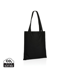 Impact AWARE™ RPET 190T Tragetasche schwarz bedrucken, Art.-Nr. P762.661