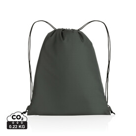 Impact AWARE™ RPET 190T Sportbeutel anthrazit bedrucken, Art.-Nr. P762.682