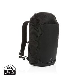 Swiss Peak AWARE™ RPET 15.6&amp;quot; Business Rucksack schwarz bedrucken, Art.-Nr. P762.891