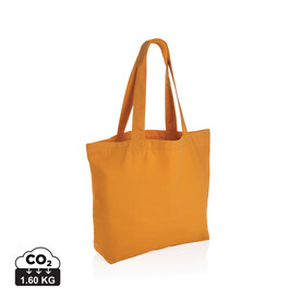 Impact Aware™ 240g/m² rCanvas Shopper mit Tasche sundial orange bedrucken, Art.-Nr. P762.978 Impact Aware™ 240g/m² rCanvas Shopper mit Tasche sundial orange bedrucken, Art.-Nr. P762.978