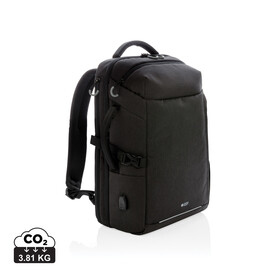 Swiss Peak AWARE™ XXL Wochenend-Reiserucksack schwarz bedrucken, Art.-Nr. P763.141
