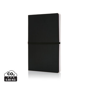 Deluxe Softcover A5 Notizbuch schwarz bedrucken, Art.-Nr. P773.021 Deluxe Softcover A5 Notizbuch schwarz bedrucken, Art.-Nr. P773.021