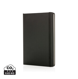Standard A5 Notizbuch mit PU-Hardcover schwarz bedrucken, Art.-Nr. P773.241 Standard A5 Notizbuch mit PU-Hardcover schwarz bedrucken, Art.-Nr. P773.241