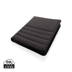 Impact AWARE™ RPET A4 Portfolio mit Reißverschluss schwarz bedrucken, Art.-Nr. P774.161 Impact AWARE™ RPET A4 Portfolio mit Reißverschluss schwarz bedrucken, Art.-Nr. P774.161