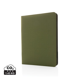 Impact Aware™ Deluxe 300D Tech Portfolio mit Reißverschluss grün bedrucken, Art.-Nr. P774.397