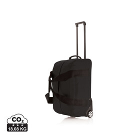 Basic Wochenendtrolley schwarz bedrucken, Art.-Nr. P790.001