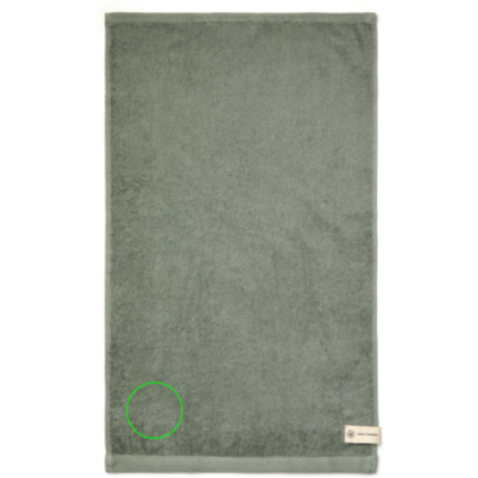 VINGA Birch Handtuch 40x70, 450gr/m² grün bedrucken, Art.-Nr. B4501902