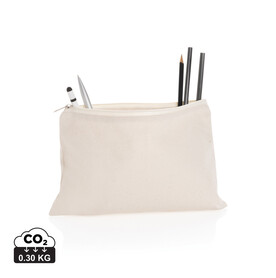 Impact Aware™ 285g/m² Stifte-Etui aus ungefärbtem Canvas off white bedrucken, Art.-Nr. P820.770