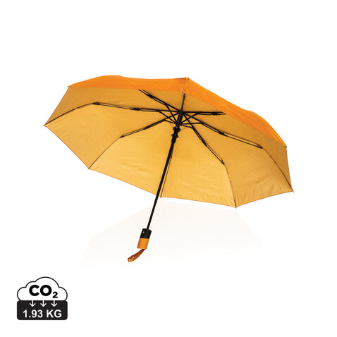 21&quot; Impact AWARE™ 190T Mini-Regenschirm mit Auto-Open sundial orange bedrucken, Art.-Nr. P850.438