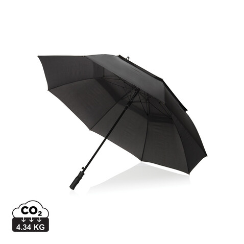 Swiss Peak AWARE™ Tornado 30&quot; Sturmschirm schwarz bedrucken, Art.-Nr. P850.441
