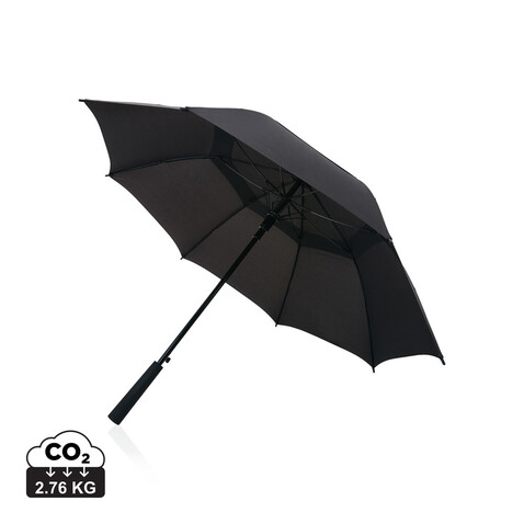 Swiss Peak AWARE™ Tornado 23&quot; Sturmschirm schwarz bedrucken, Art.-Nr. P850.471