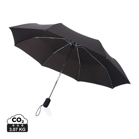 Swiss Peak AWARE™ Traveller 21&quot; Automatikschirm schwarz bedrucken, Art.-Nr. P850.481