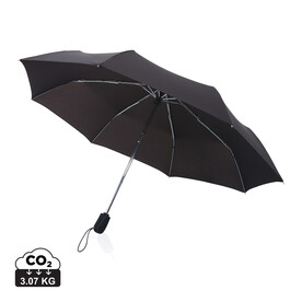 Swiss Peak AWARE™ Traveller 21" Automatikschirm schwarz bedrucken, Art.-Nr. P850.481 Swiss Peak AWARE™ Traveller 21" Automatikschirm schwarz bedrucken, Art.-Nr. P850.481