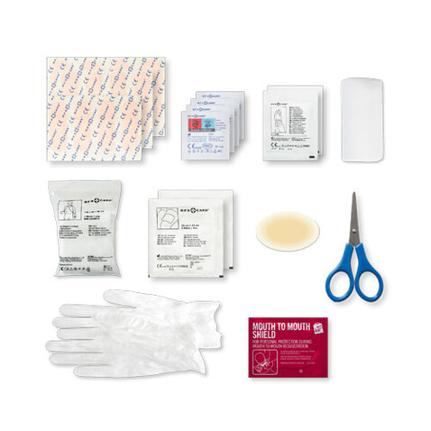 mykit, first aid, kit, weiss bedrucken, Art.-Nr. 1Z259001