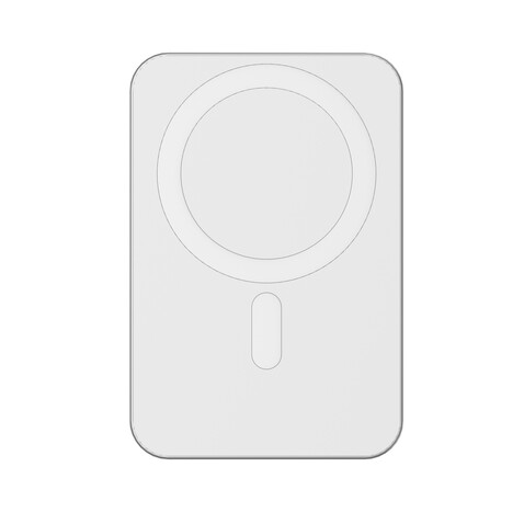 Urban Vitamin Compton 10000mAh Powerbank aus RCS Plastik/Alu silber bedrucken, Art.-Nr. P322.842