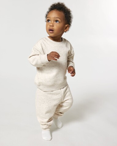 Baby Tumbler - Die Baby-Jogginghose - Eco Heather - 12-18 m/80-86cm bedrucken, Art.-Nr. STBB187C147B3