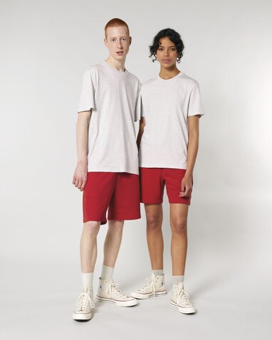 Trainer 2.0 - Die Unisex-Joggingshorts aus French Terry - Red - M bedrucken, Art.-Nr. STBU186C0041M