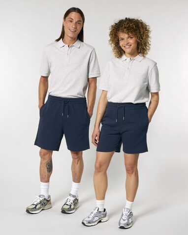 Trainer 2.0 - Die Unisex-Joggingshorts aus French Terry - French Navy - S bedrucken, Art.-Nr. STBU186C7271S