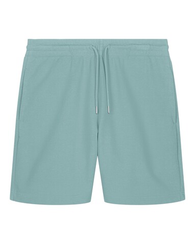 Trainer 2.0 - Die Unisex-Joggingshorts aus French Terry - Teal Monstera - XXS bedrucken, Art.-Nr. STBU186C0602S