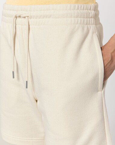 Trainer 2.0 - Die Unisex-Joggingshorts aus French Terry - Natural Raw - L bedrucken, Art.-Nr. STBU186C0541L
