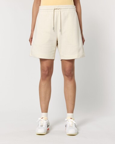 Trainer 2.0 - Die Unisex-Joggingshorts aus French Terry - Natural Raw - L bedrucken, Art.-Nr. STBU186C0541L
