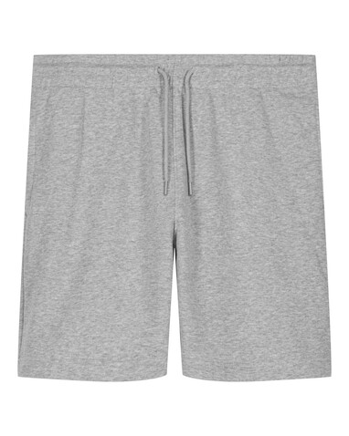 Trainer 2.0 - Die Unisex-Joggingshorts aus French Terry - Heather Grey - M bedrucken, Art.-Nr. STBU186C2501M