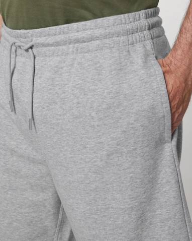 Trainer 2.0 - Die Unisex-Joggingshorts aus French Terry - Heather Grey - M bedrucken, Art.-Nr. STBU186C2501M