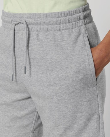 Trainer 2.0 - Die Unisex-Joggingshorts aus French Terry - Heather Grey - S bedrucken, Art.-Nr. STBU186C2501S
