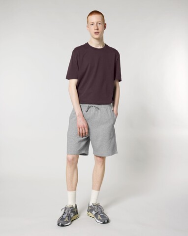 Trainer 2.0 - Die Unisex-Joggingshorts aus French Terry - Heather Grey - S bedrucken, Art.-Nr. STBU186C2501S