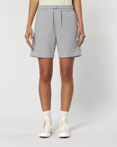 Trainer 2.0 - Die Unisex-Joggingshorts aus French Terry - Heather Grey - S bedrucken, Art.-Nr. STBU186C2501S