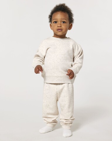 Baby Changer - Das Iconic Baby-Rundhals-Sweatshirt - Eco Heather - 24-36 m/92-98cm bedrucken, Art.-Nr. STSB920C147B5