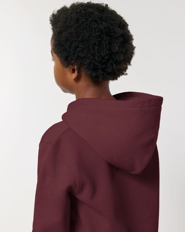 Mini Cruiser 2.0 - Der Iconic Kinder-Hoodie - Burgundy - 9-11/134-146cm bedrucken, Art.-Nr. STSK180C24409