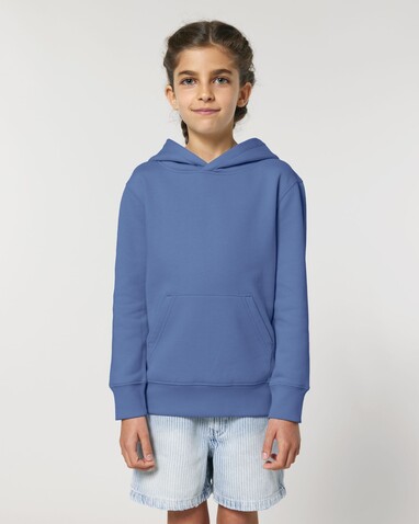 Mini Cruiser 2.0 - Der Iconic Kinder-Hoodie - Bright Blue - 5-6/110-116cm bedrucken, Art.-Nr. STSK180C05305