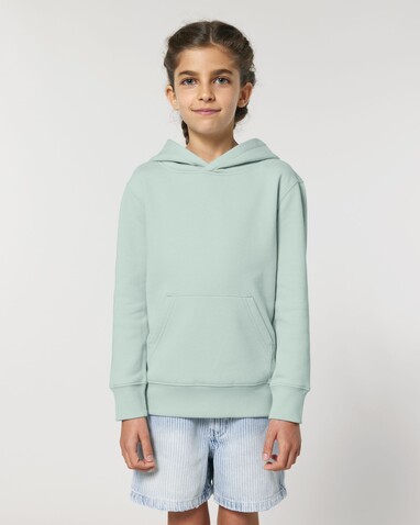 Mini Cruiser 2.0 - Der Iconic Kinder-Hoodie - Caribbean Blue - 12-13/152-158cm bedrucken, Art.-Nr. STSK180C72412