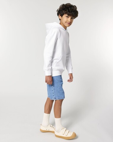Mini Cruiser 2.0 - Der Iconic Kinder-Hoodie - White - 9-11/134-146cm bedrucken, Art.-Nr. STSK180C00109