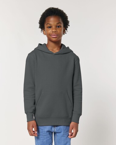 Mini Cruiser 2.0 - Der Iconic Kinder-Hoodie - Anthracite - 7-8/122-128cm bedrucken, Art.-Nr. STSK180C25307