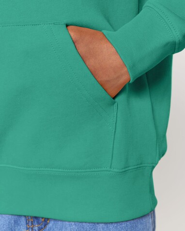 Mini Cruiser 2.0 - Der Iconic Kinder-Hoodie - Go Green - 7-8/122-128cm bedrucken, Art.-Nr. STSK180C10007