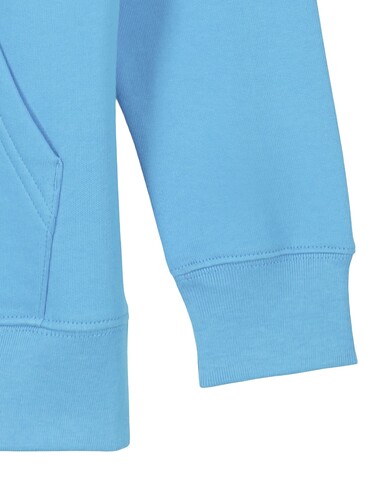 Mini Cruiser 2.0 - Der Iconic Kinder-Hoodie - Aqua Blue - 7-8/122-128cm bedrucken, Art.-Nr. STSK180C14507