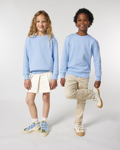 Mini Changer 2.0 - Das Iconic Kinder-Sweatshirt - Blue Soul - 12-13/152-158cm bedrucken, Art.-Nr. STSK181C14912