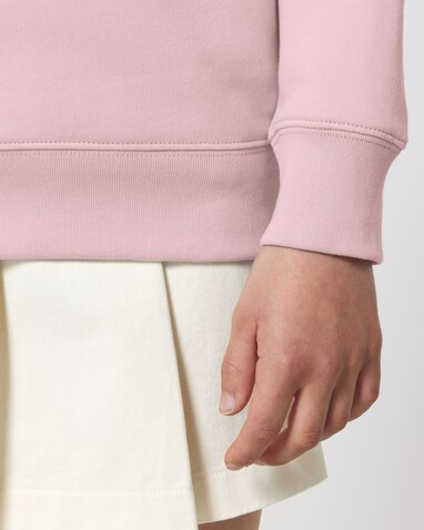 Mini Changer 2.0 - Das Iconic Kinder-Sweatshirt - Cotton Pink - 3-4/98-104cm bedrucken, Art.-Nr. STSK181C00503