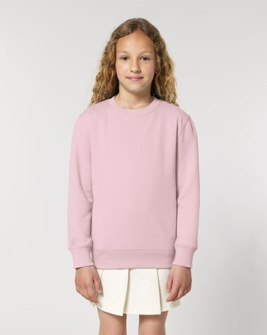 Mini Changer 2.0 - Das Iconic Kinder-Sweatshirt - Cotton Pink - 7-8/122-128cm bedrucken, Art.-Nr. STSK181C00507