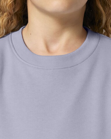 Mini Changer 2.0 - Das Iconic Kinder-Sweatshirt - Lavender - 3-4/98-104cm bedrucken, Art.-Nr. STSK181C06303