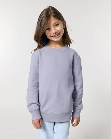 Mini Changer 2.0 - Das Iconic Kinder-Sweatshirt - Lavender - 7-8/122-128cm bedrucken, Art.-Nr. STSK181C06307