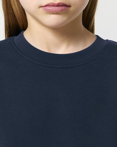 Mini Changer 2.0 - Das Iconic Kinder-Sweatshirt - French Navy - 5-6/110-116cm bedrucken, Art.-Nr. STSK181C72705