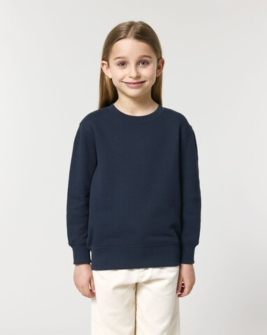 Mini Changer 2.0 - Das Iconic Kinder-Sweatshirt - French Navy - 3-4/98-104cm bedrucken, Art.-Nr. STSK181C72703